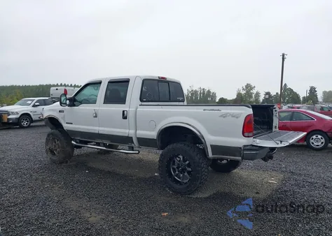 2002 Ford F-250 Lariat/Xl/Xlt z USA, uszkodzony, nr VIN 1FTNW21F32EB96699